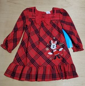 NWT Disney size 3 Red Minnie Mouse dress